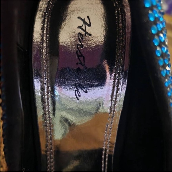 🔥👑 Viga Fiore Rhinestone Platform Stiletto Heels Size 8 - Picture 9 of 10